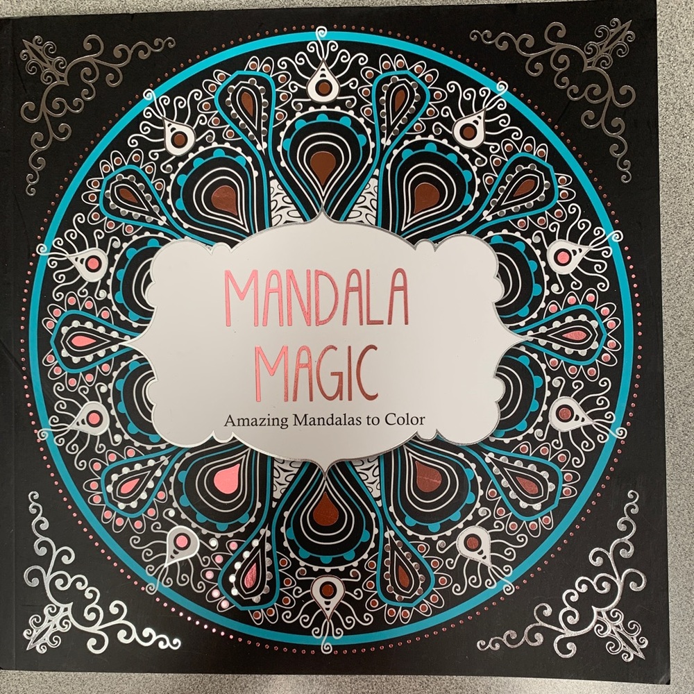 MANDALA MAGIG| book| coloring book| adults| amazing mandala to color
